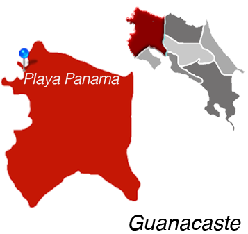 Playa Panama Town Map