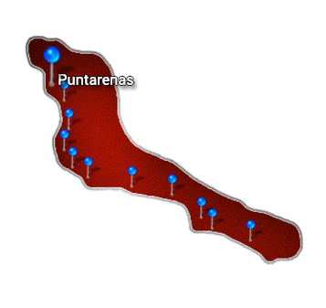 1. Central Pacific   Puntarenas