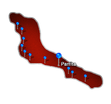 7. Central Pacific   Parrita
